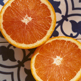 Cara Cara & Hibiscus Marmalade: pink grapefruit halves, ideal for pairing with this unique marmalade.