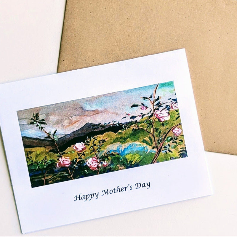 Happy Mother's Day Watercolor Note Card