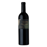 A dark glass wine bottle stands upright on a white background, featuring a black label with gold and white text: Paul Hobbs Coombsville Napa Valley Cabernet Sauvignon 2019.