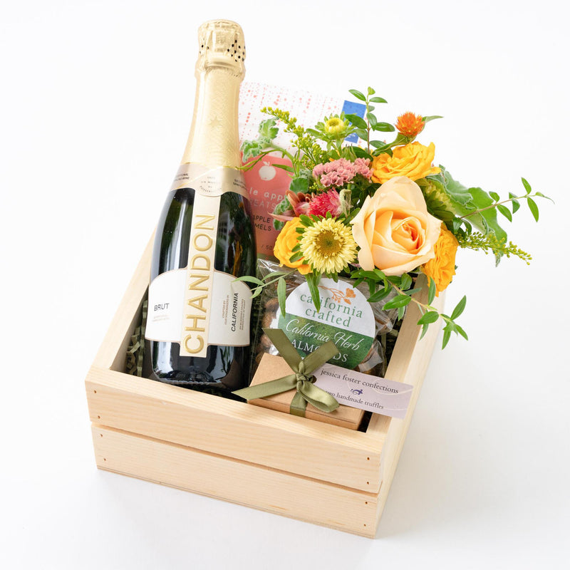 Petite Celebration Gift Box with Flowers