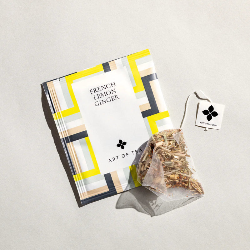 French Lemon Ginger Eco Teabag Sachet