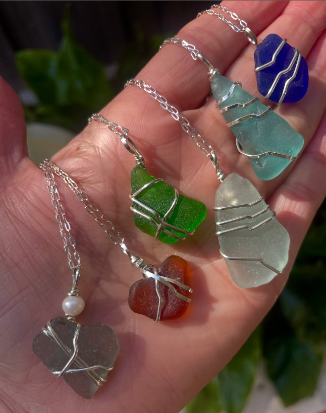 Local Sea Glass Necklace