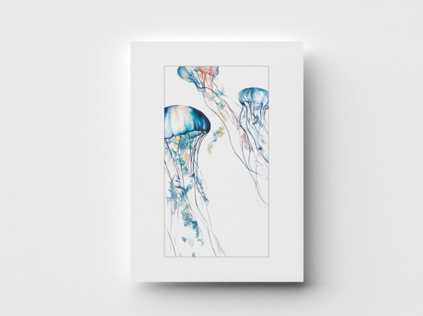 Jellyfish Note Card