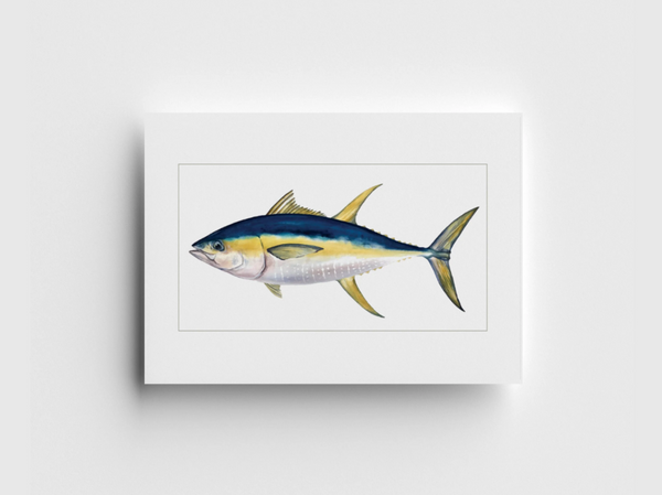Yellowfin Tuna Note Card