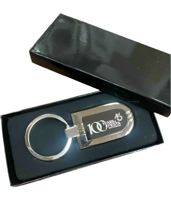 Official Fiesta Centennial Keychain