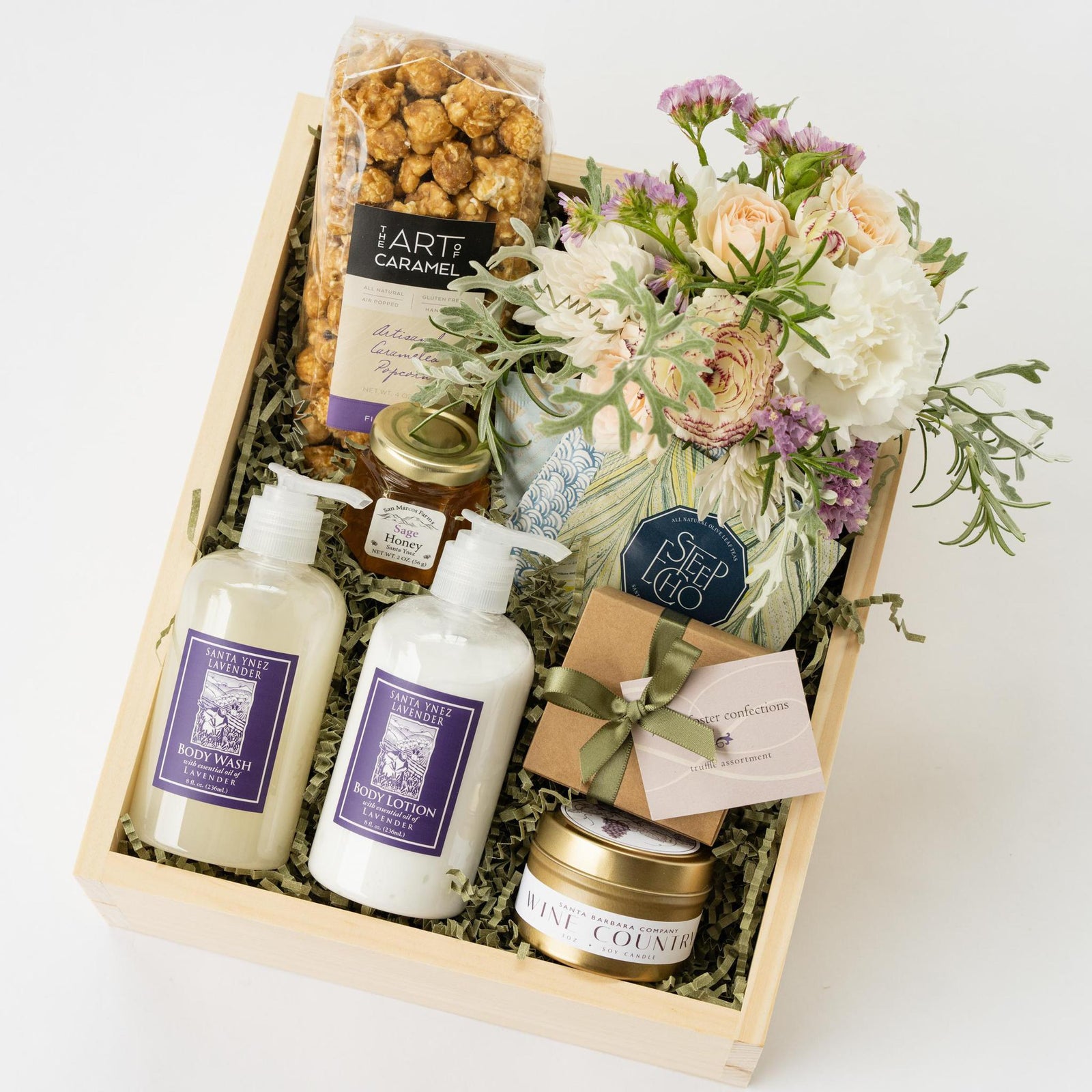 Summer Spa Gift Basket – Santa Barbara Company