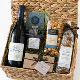 Verdant Reserve Gift Basket with Pinot Noir