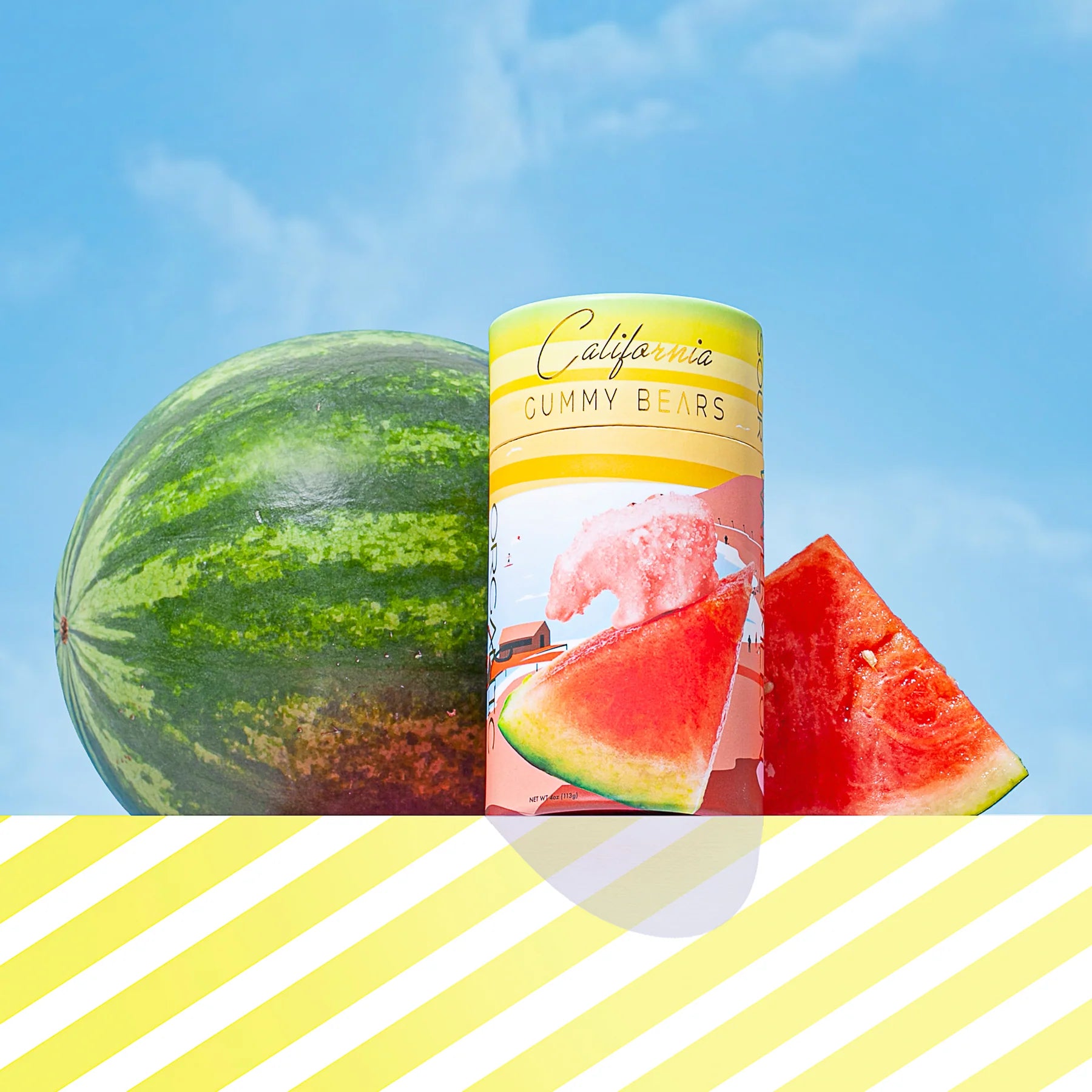 Sour Watermelon Vegan Gummy Bears – Santa Barbara Company