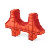 Golden Gate Bridge shaped plush dog toy from the Totally Touristy collection
