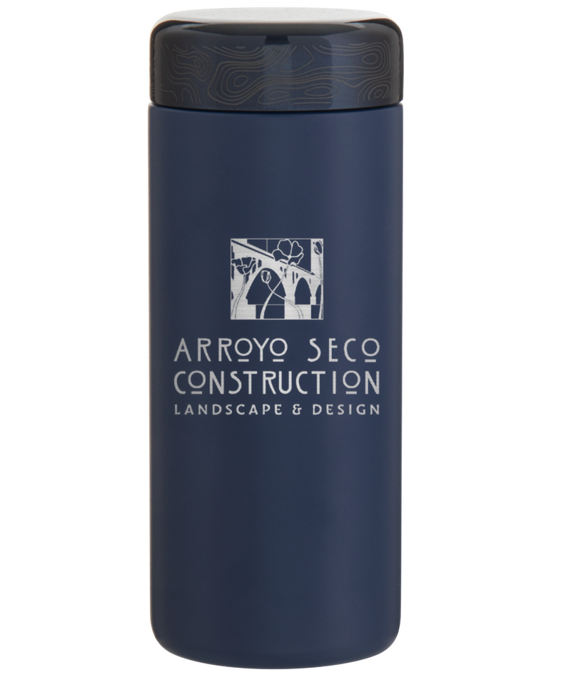 Custom Logo Tumbler with Reclaimed Stainless Steel