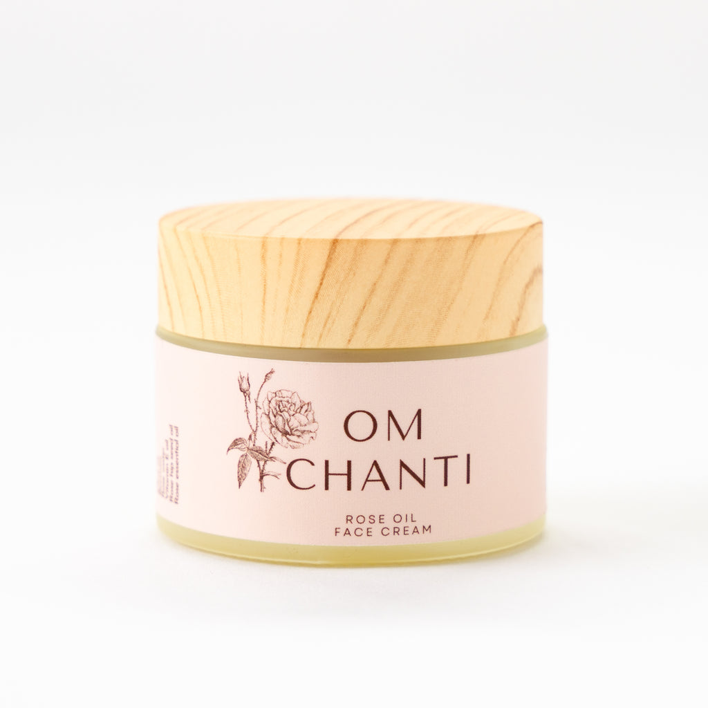 Om Chanti Rose Oil Face Cream – Santa Barbara Company