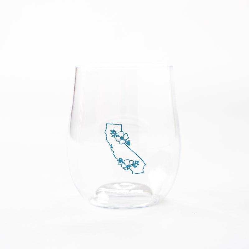 California Stemless Picnic Wine Glasses