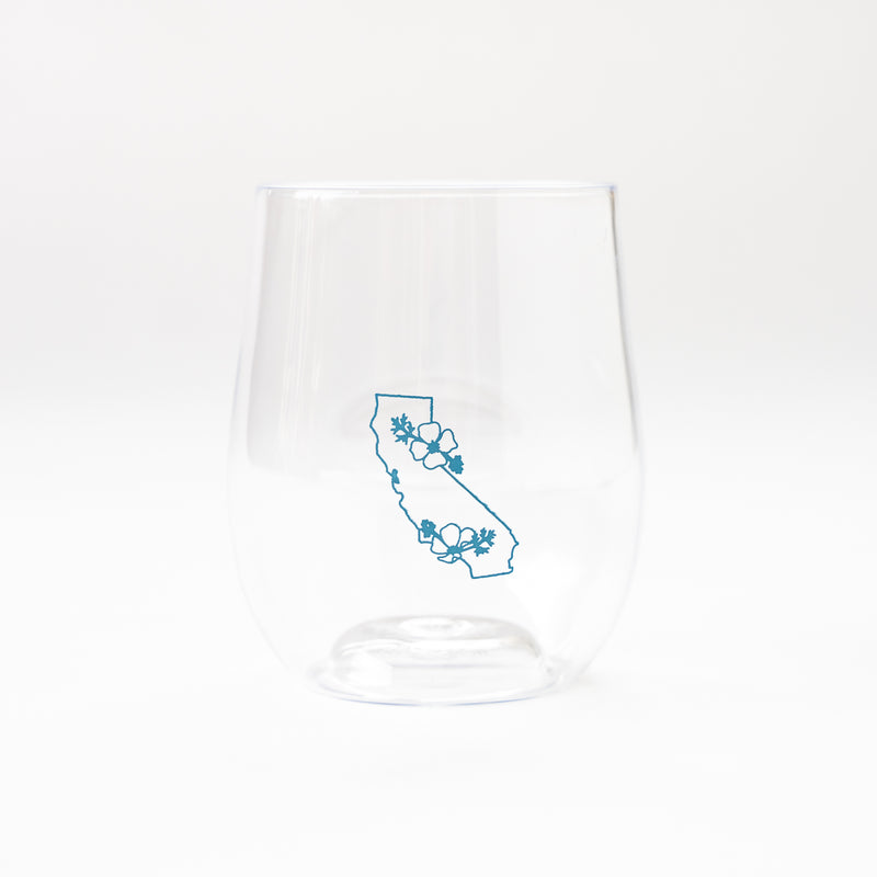 California Stemless Picnic Wine Glass