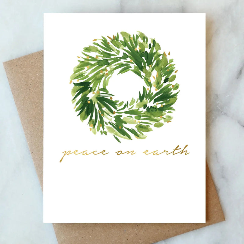 Peace on Earth Holiday Card