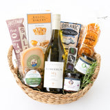 Wine & Hors D'oeuvres Basket