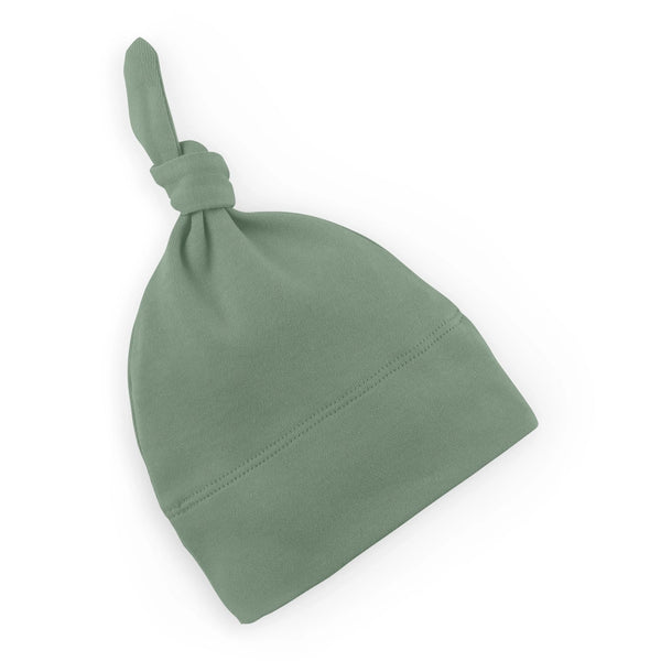 green baby hat