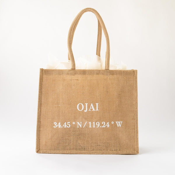 Ojai Coordinates Jute Tote