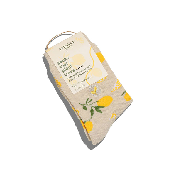 Kids Socks that Plant Trees - Lemons