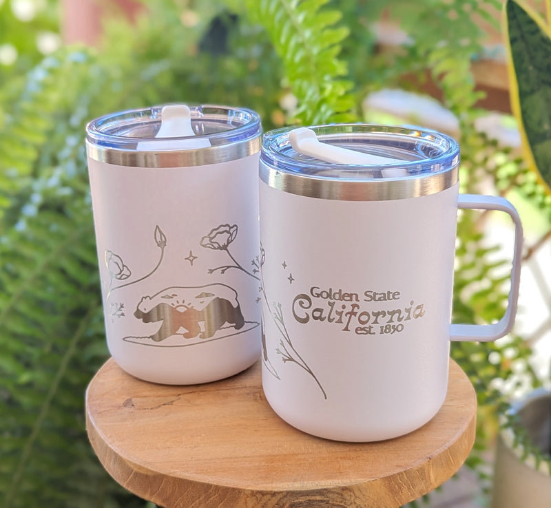 Golden State California Insulated Camp Mug