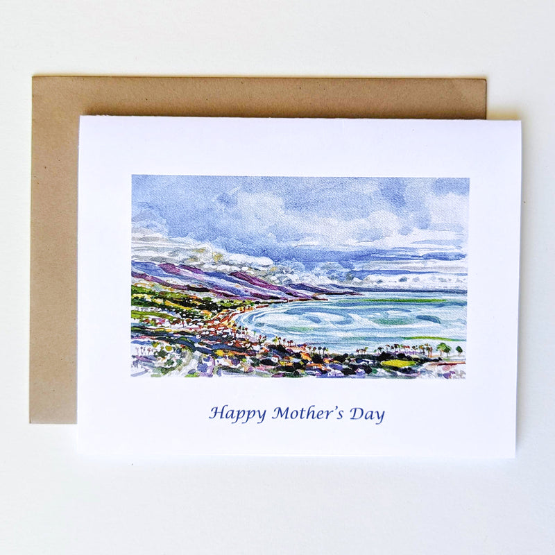 Mother's Day Watercolor Note Card