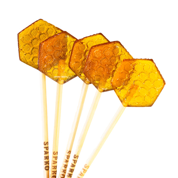 Honeycomb Lollipops
