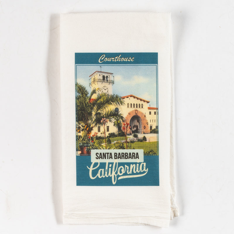 Santa Barbara Courthouse Kitchen Towel