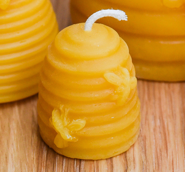 Mini Hive Beeswax Candle