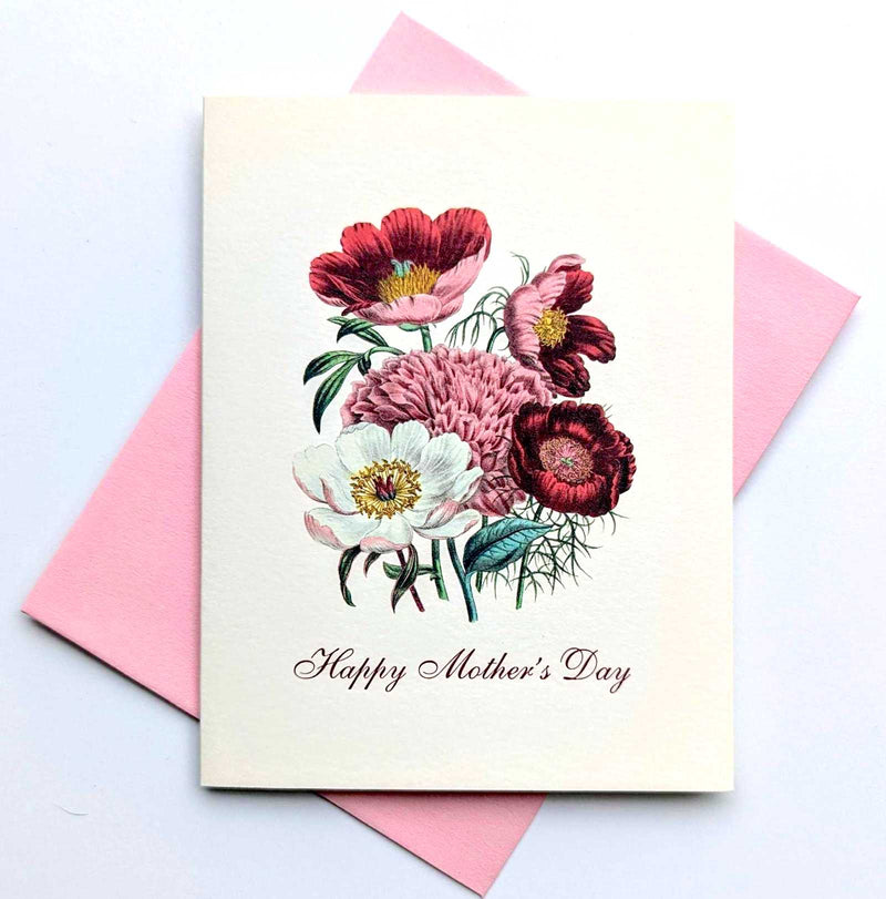 Happy Mother's Day Peony Note Card