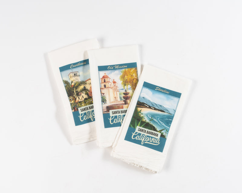 Santa Barbara Courthouse Kitchen Towel