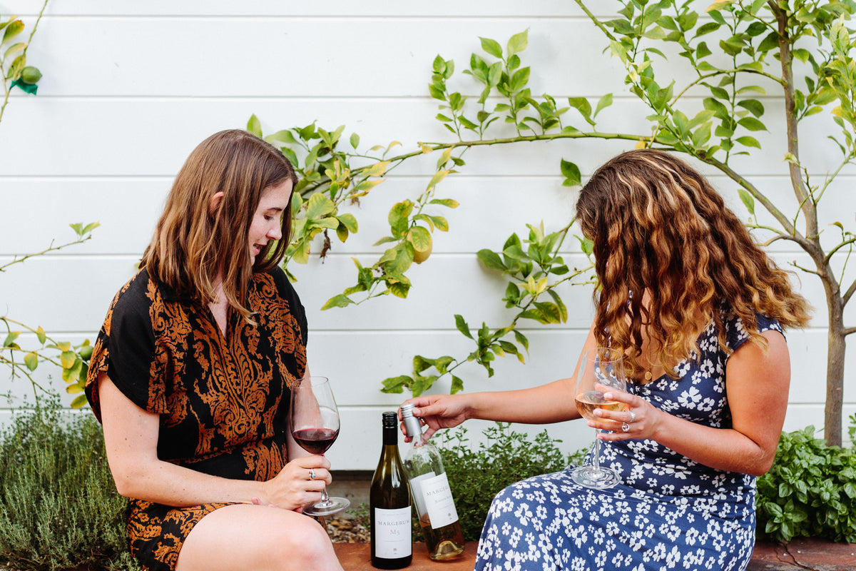 Women Enjoying Santa Barbara Company Products