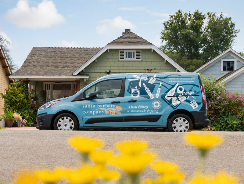 santa barbara company delivery van