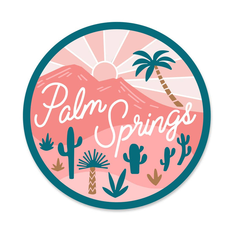 Palm Springs Desert Sticker