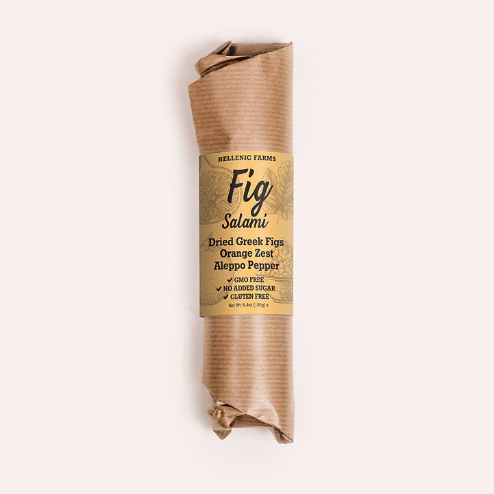 Vegan Fig Salami with Orange Zest