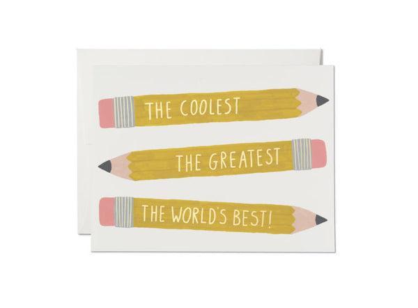 Pencils Note Card