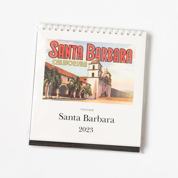 Santa Barbara Easel Desk Calendar 2023