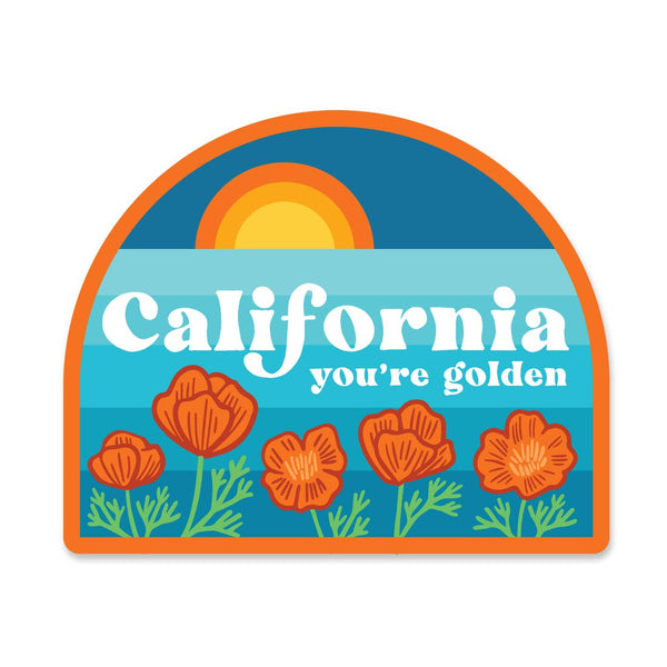 California, You're Golden Sticker