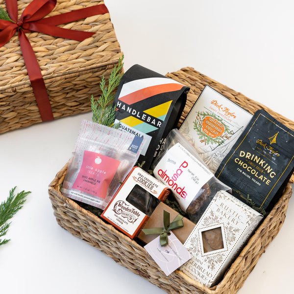 Merry Holiday Treats Gift Basket