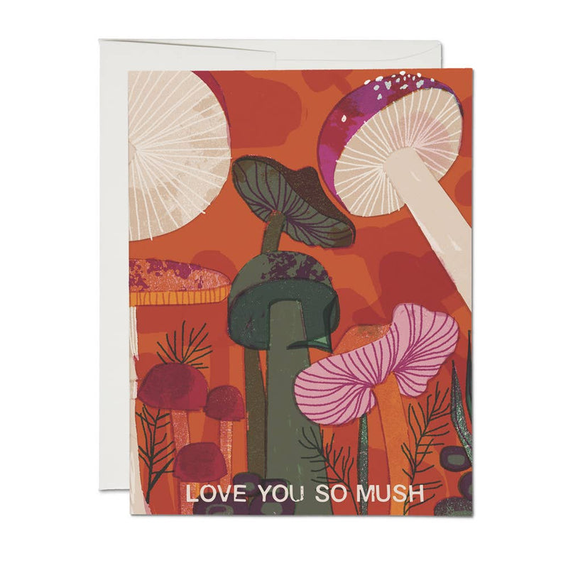 Love You So Mush Note Card