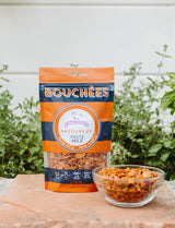 Bouchees Savoureux Snack Mix in bowl