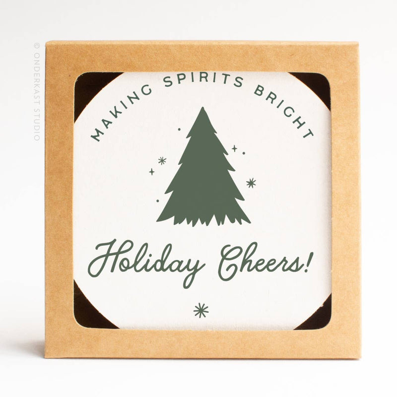 Holiday Cheers Coasters (Set of 10)