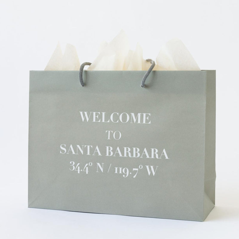 Welcome to Santa Barbara Grey Gift Tote