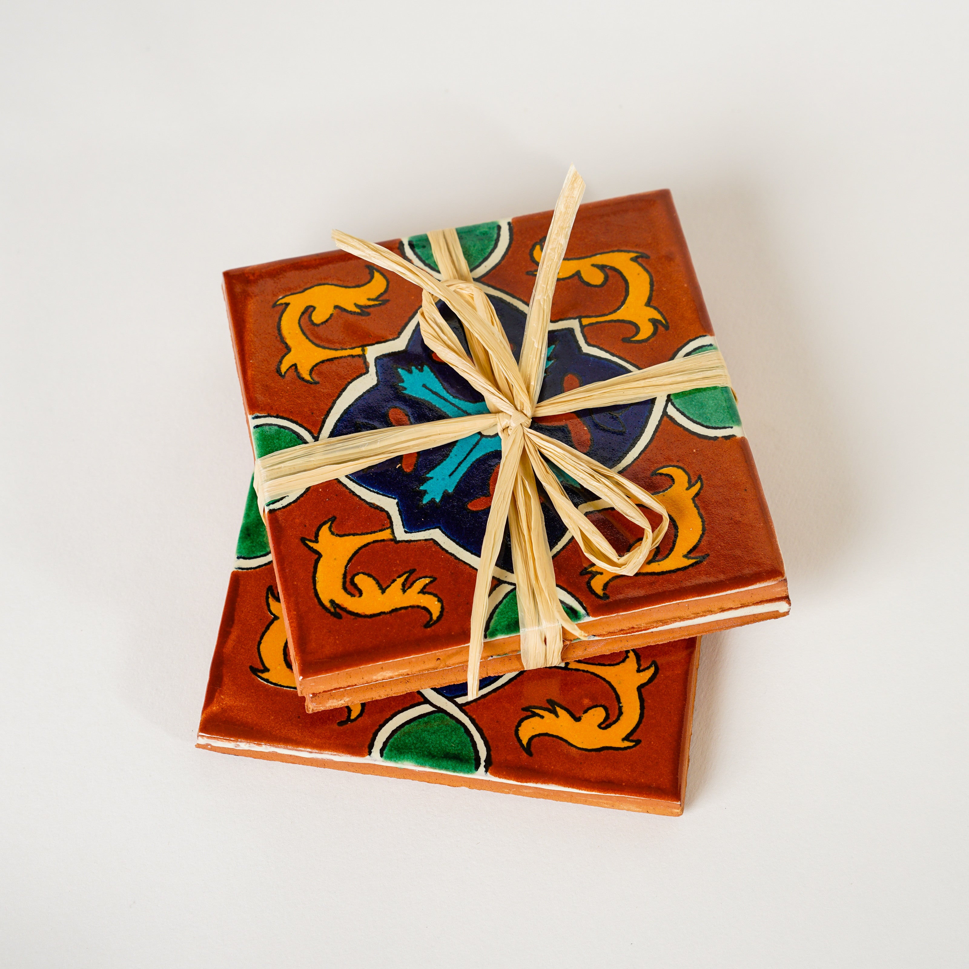 Ceramic Tile Coasters | Santa Barbara Event Favors – Santa Barbara Company
