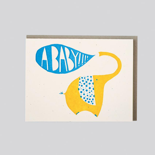 A Baby!! Greeting Card