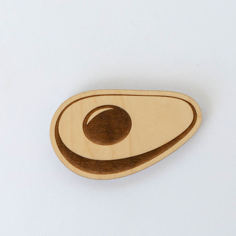 Avocado Wood Magnet