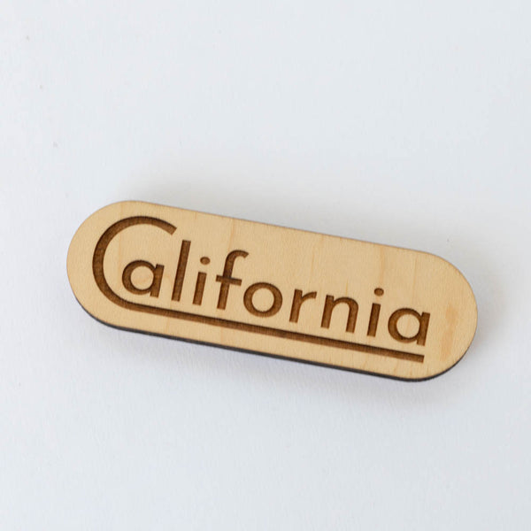 California Wood Magnet