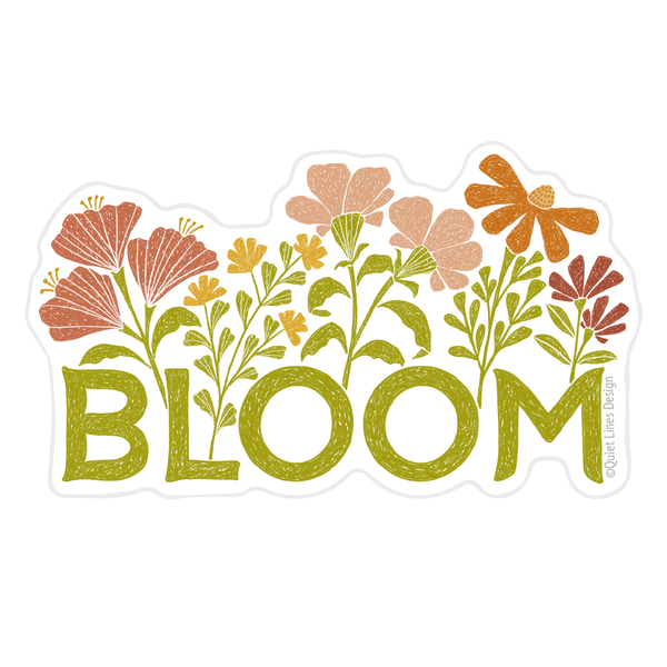 Bloom Floral Sticker