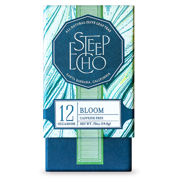 Bloom Immune Boosting Olive Leaf Tea Box