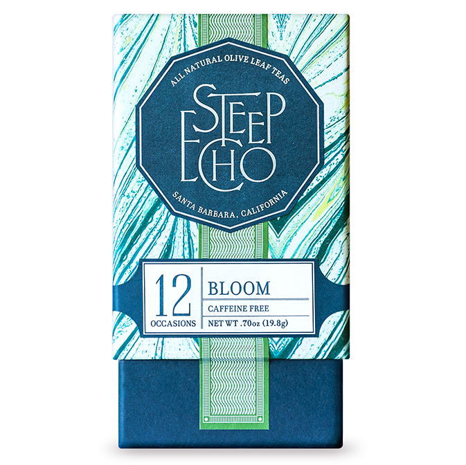 Bloom Immune Boosting Olive Leaf Tea Box