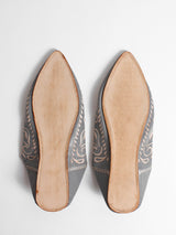 Decorative Moroccan Leather Slippers