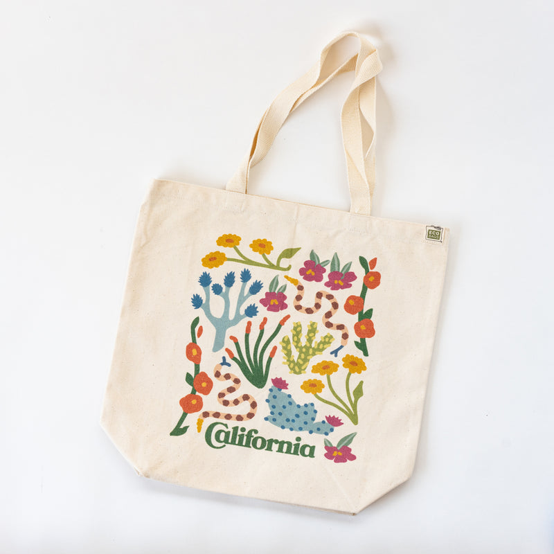 California Desert Organic Cotton Tote